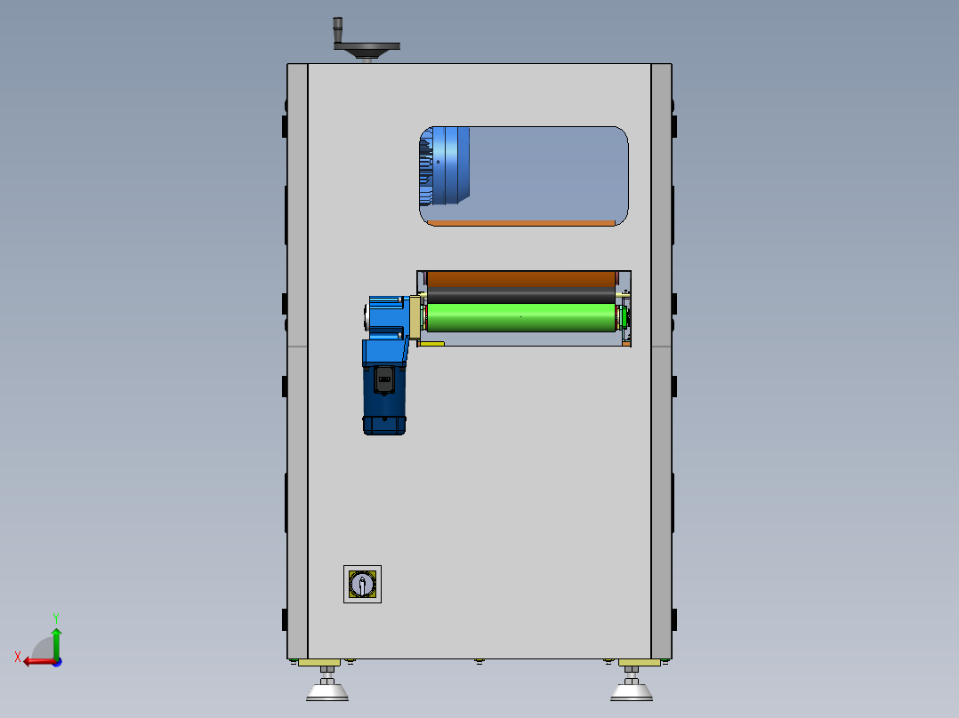 拉丝辊式拉丝机sw16可编辑后视图