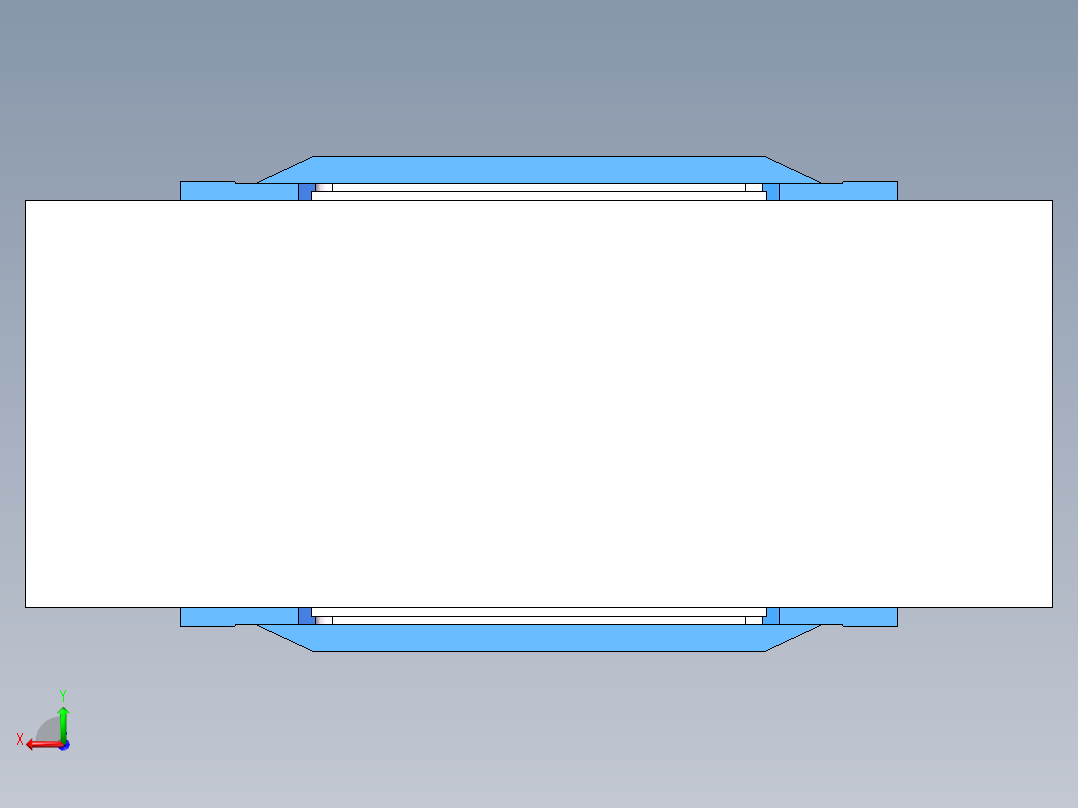 曲轴锻造剪切设备3D数模图纸 Solidworks设计后视图