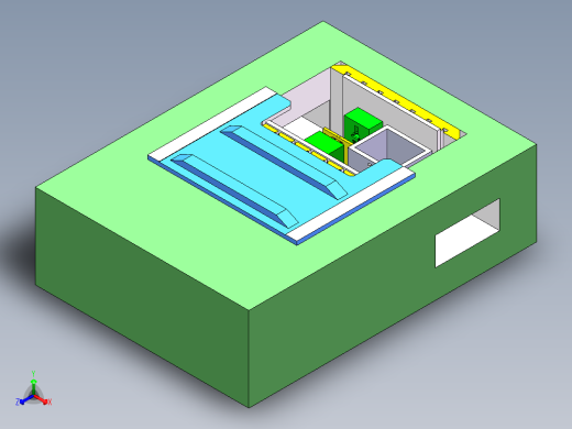 曲轴锻造剪切设备3D数模图纸 Solidworks设计正等轴测缩略图