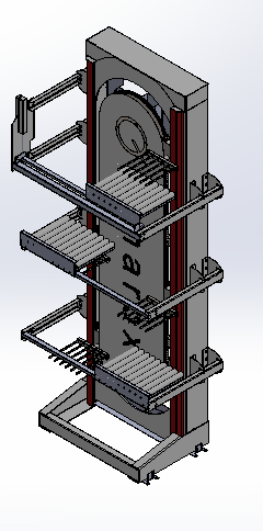 垂直升降机Qimarox模型3D图纸 x_t格式