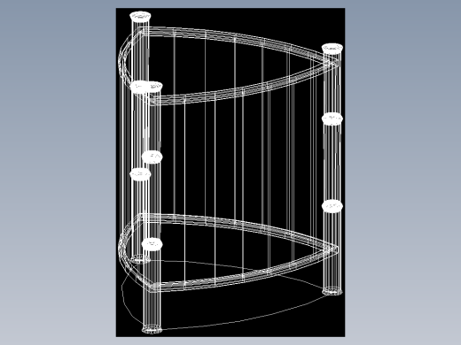 室内家具和灯具等的模型十五-K-L16