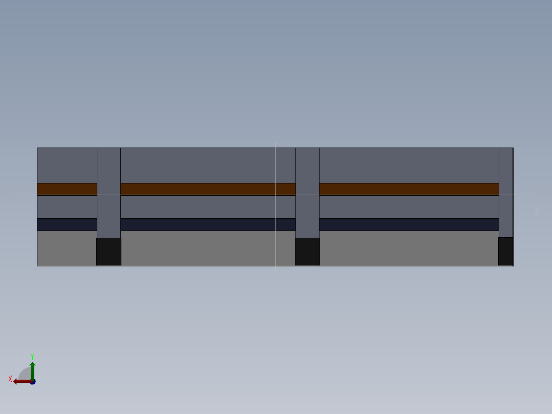 万达广场1F一角后视图