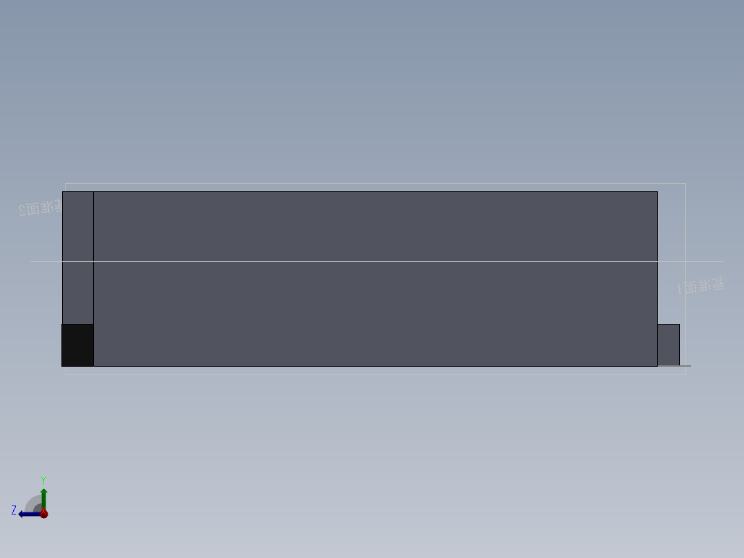 万达广场1F一角右视图