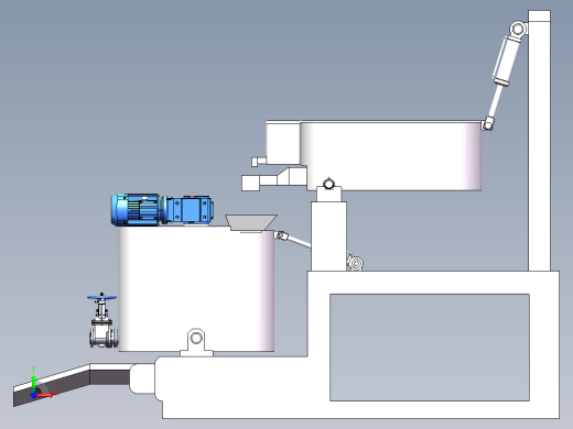 物料搅拌混合机前视缩略图