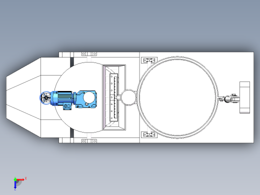 物料搅拌混合机俯视缩略图