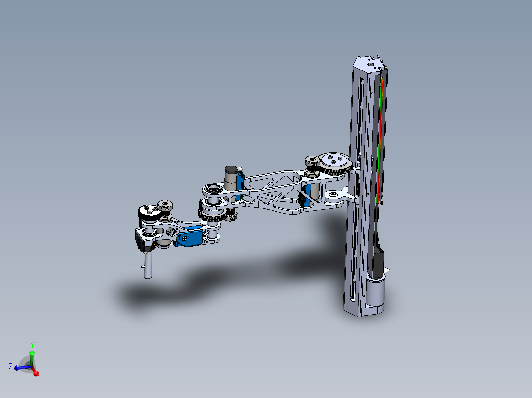 四轴机械臂--stp