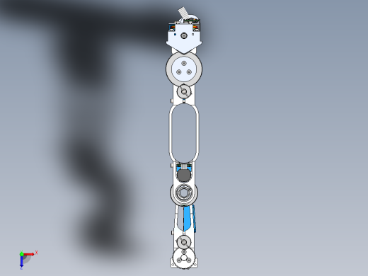 四轴机械臂--stp俯视缩略图