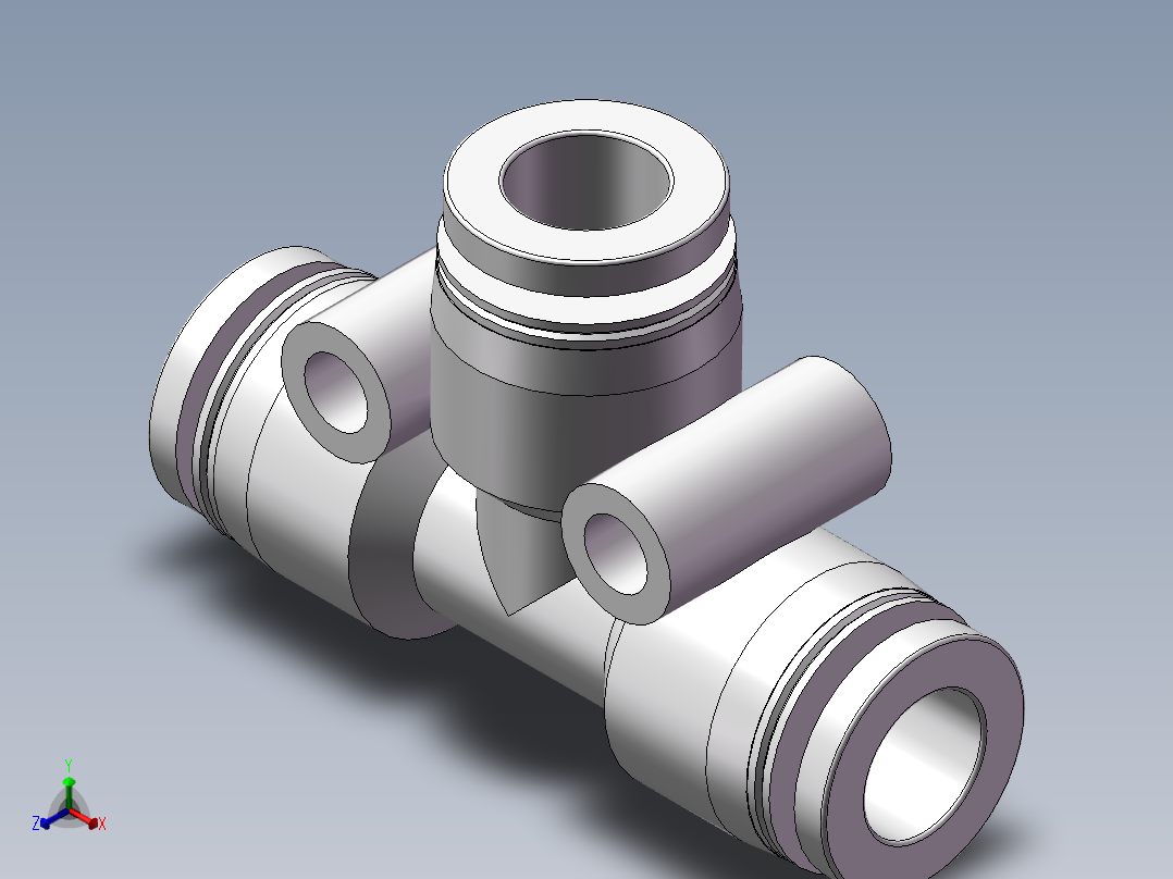 气动接头-T型三通APE8(8厘)
