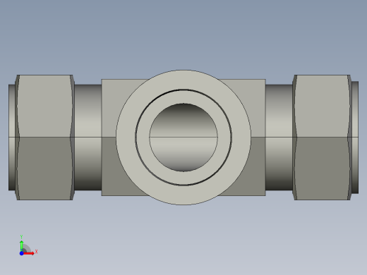 卡套式工业通用硬管接头20_obu-s前视缩略图