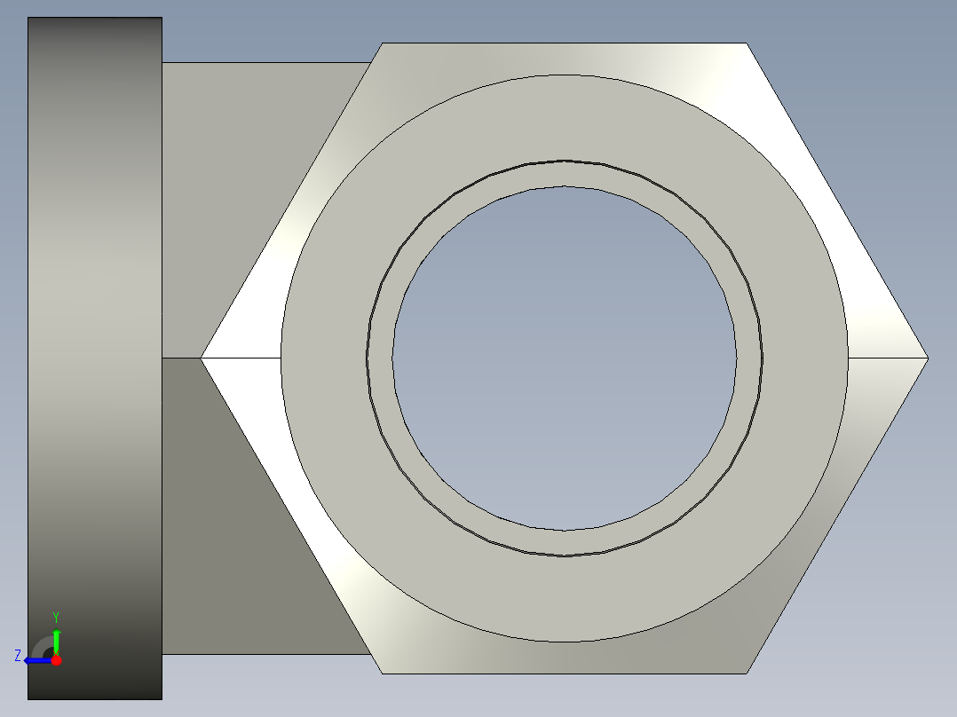 卡套式工业通用硬管接头20_obu-s右视图