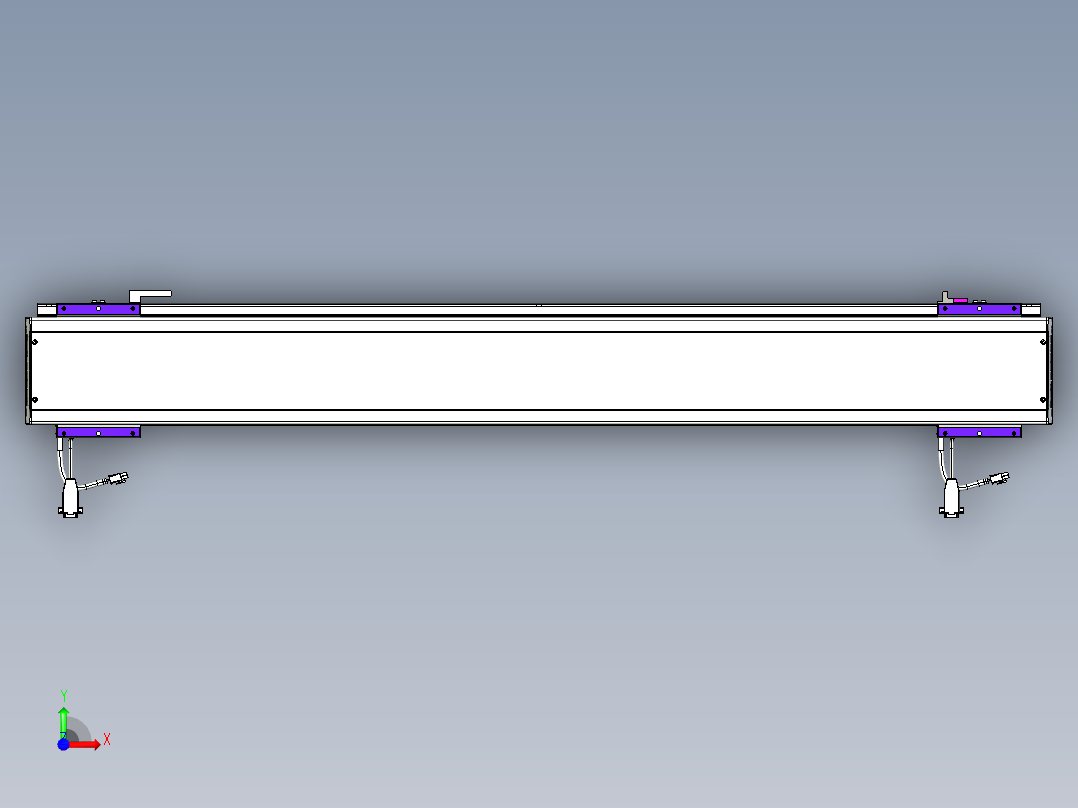 威洛博VL系列3d模型模组2VL14S1Y-S1000前视图