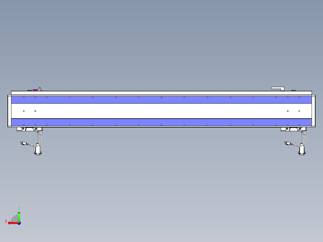 威洛博VL系列3d模型模组2VL14S1Y-S1000后视图