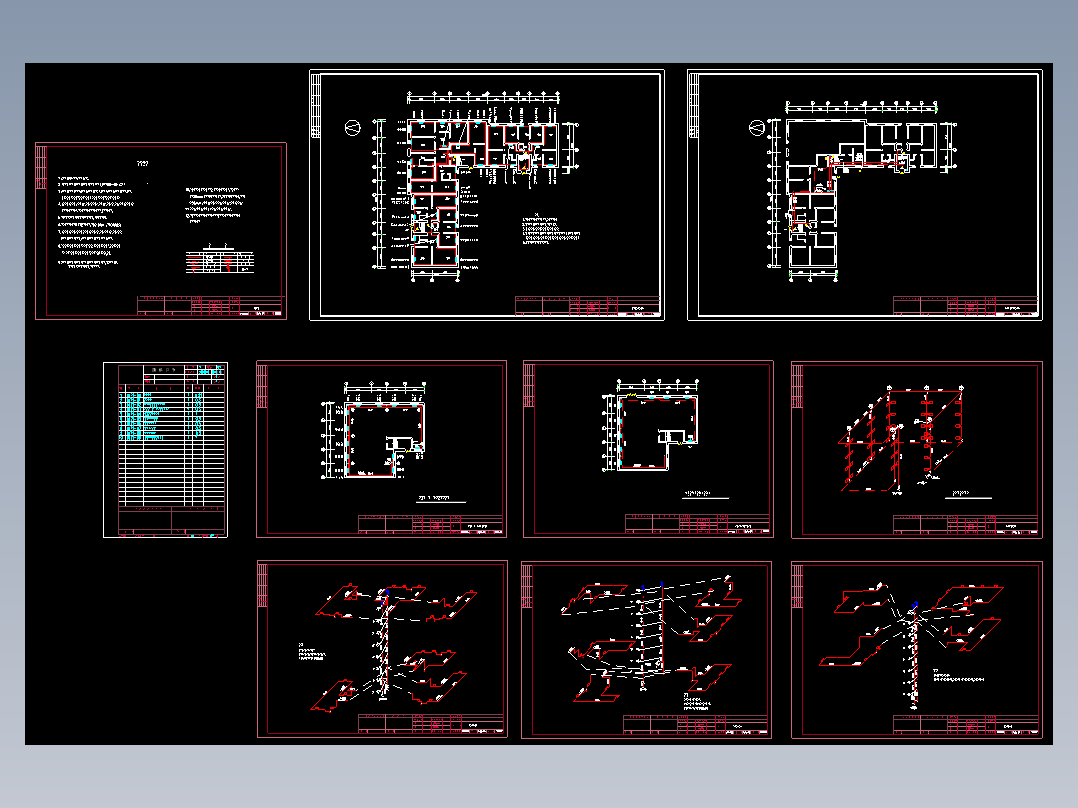 某住宅楼分户采暖改造图