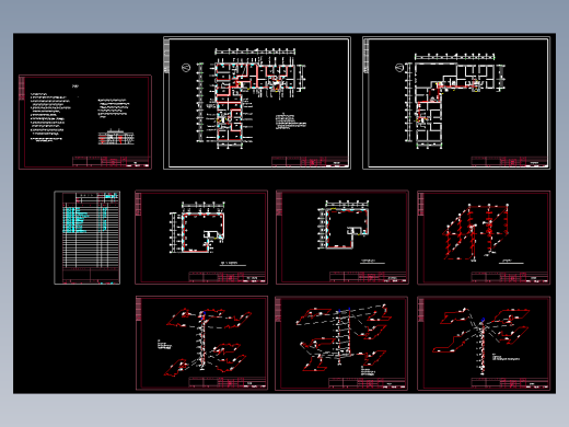 某住宅楼分户采暖改造图