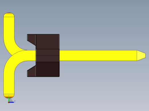引脚接头单直SMD，间距2毫米，高度6.6毫米。它是一种用于带有电子设备的印刷电路板上的元件左视缩略图