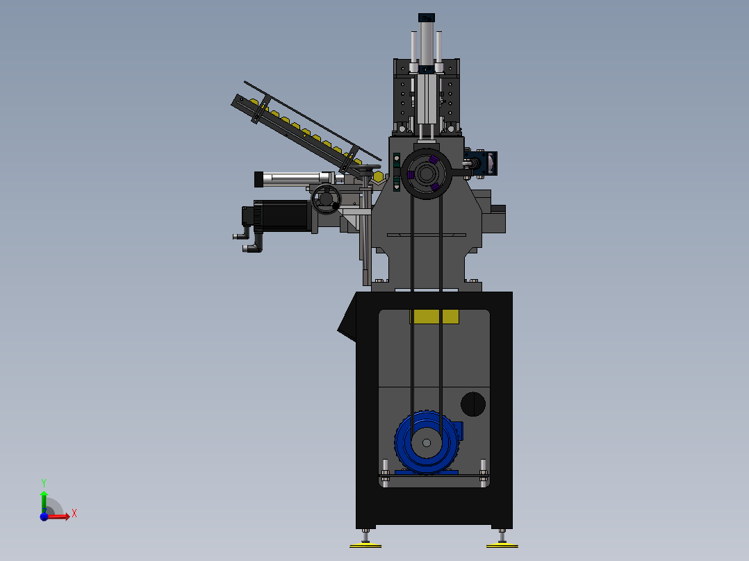 数控车床设备1365685前视图