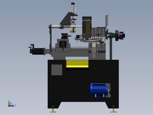 数控车床设备1365685左视缩略图