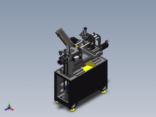 数控车床设备1365685正等轴测缩略图