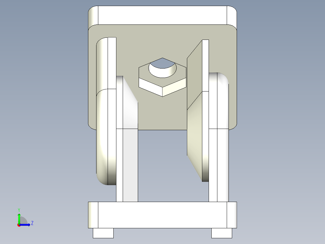 型材-BR 45X45 PIVOT JOINT KJN502684左视图