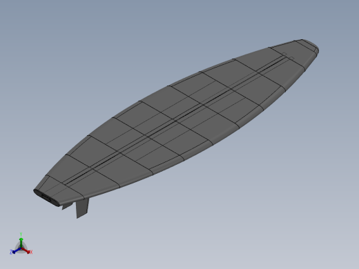 桨板11正等轴测缩略图