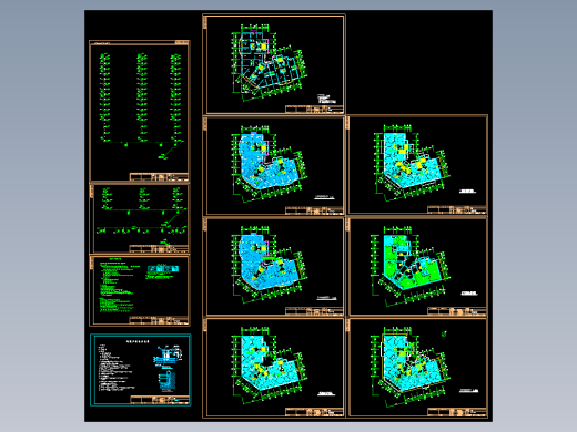 某住宅楼地暖工程设计图