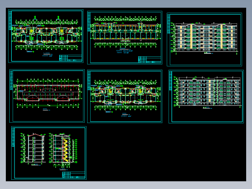 六层住宅施工图