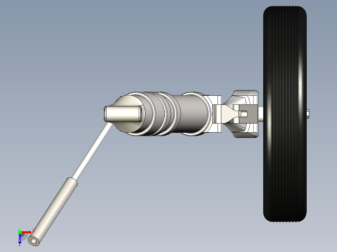 Terrafugia TF-X 飞翼概念车俯视图