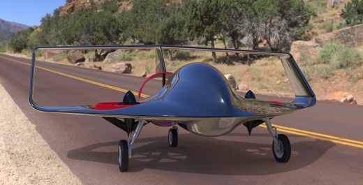 Terrafugia TF-X 飞翼概念车缩略图