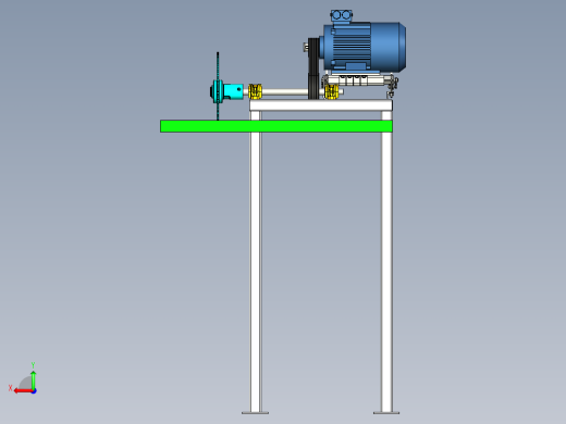 非标锯床设计后视缩略图