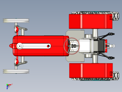 B3003241-拖拉机俯视缩略图