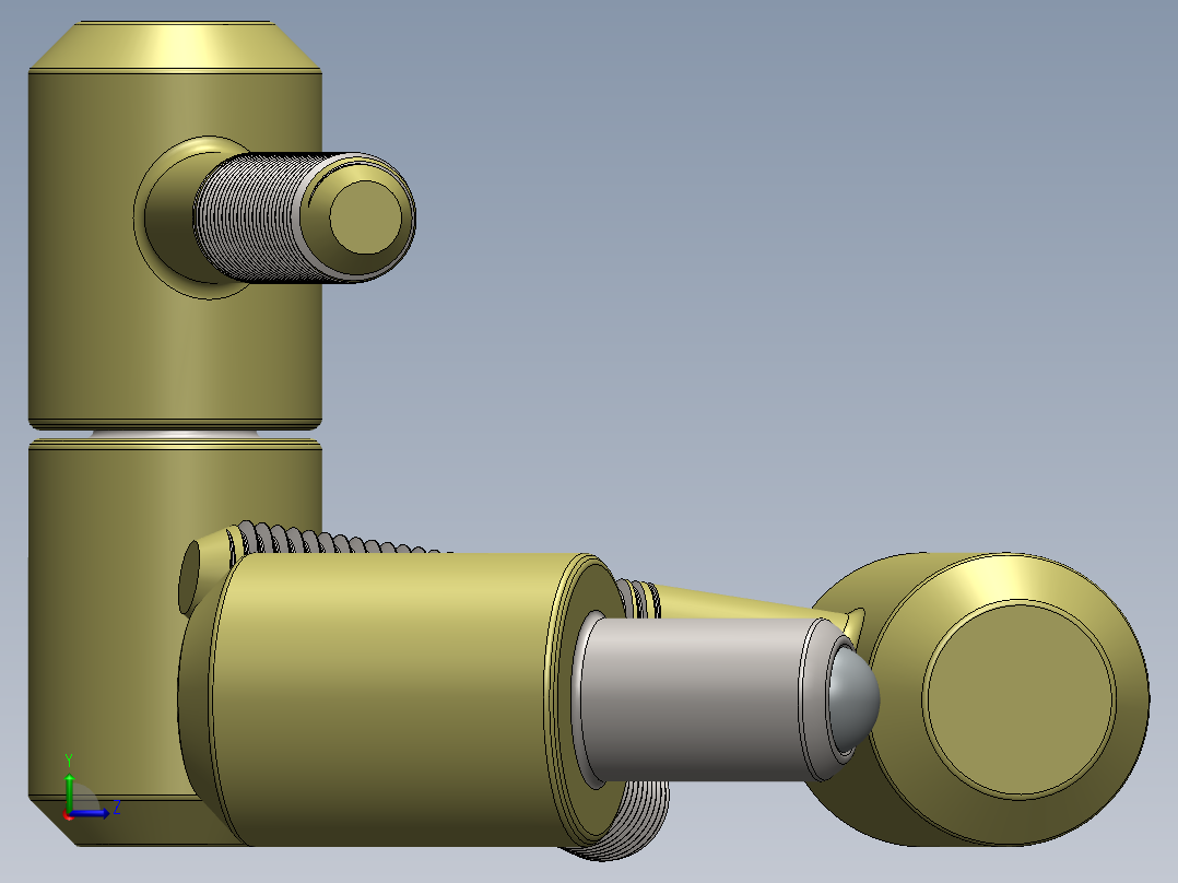 铰链、-圆左视图