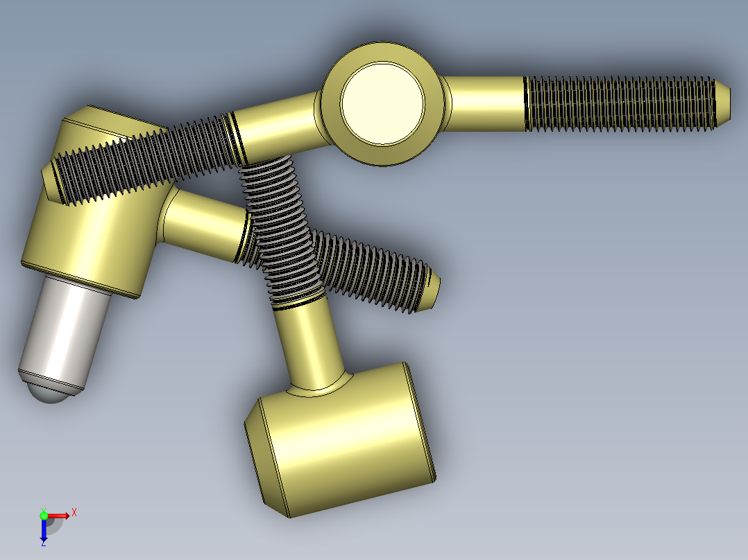 铰链、-圆俯视图