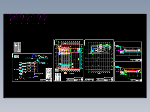 低温热泵污泥干化-系统及平面布置图 1415924