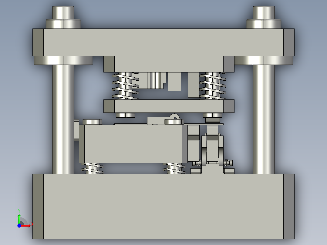 B2004815-渐进式压床前视图