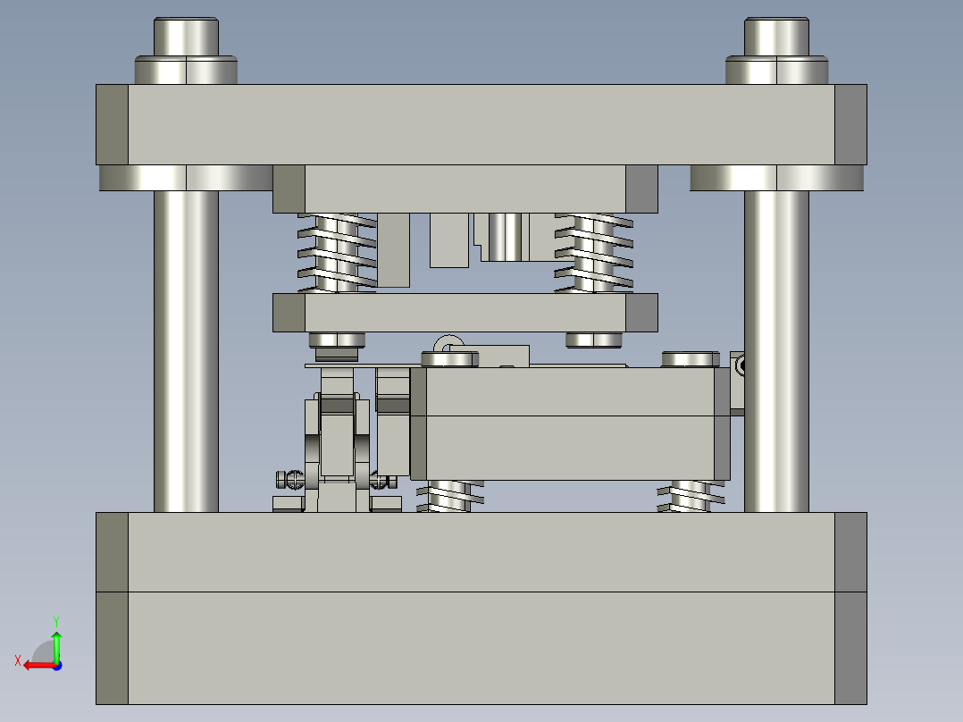 B2004815-渐进式压床后视图