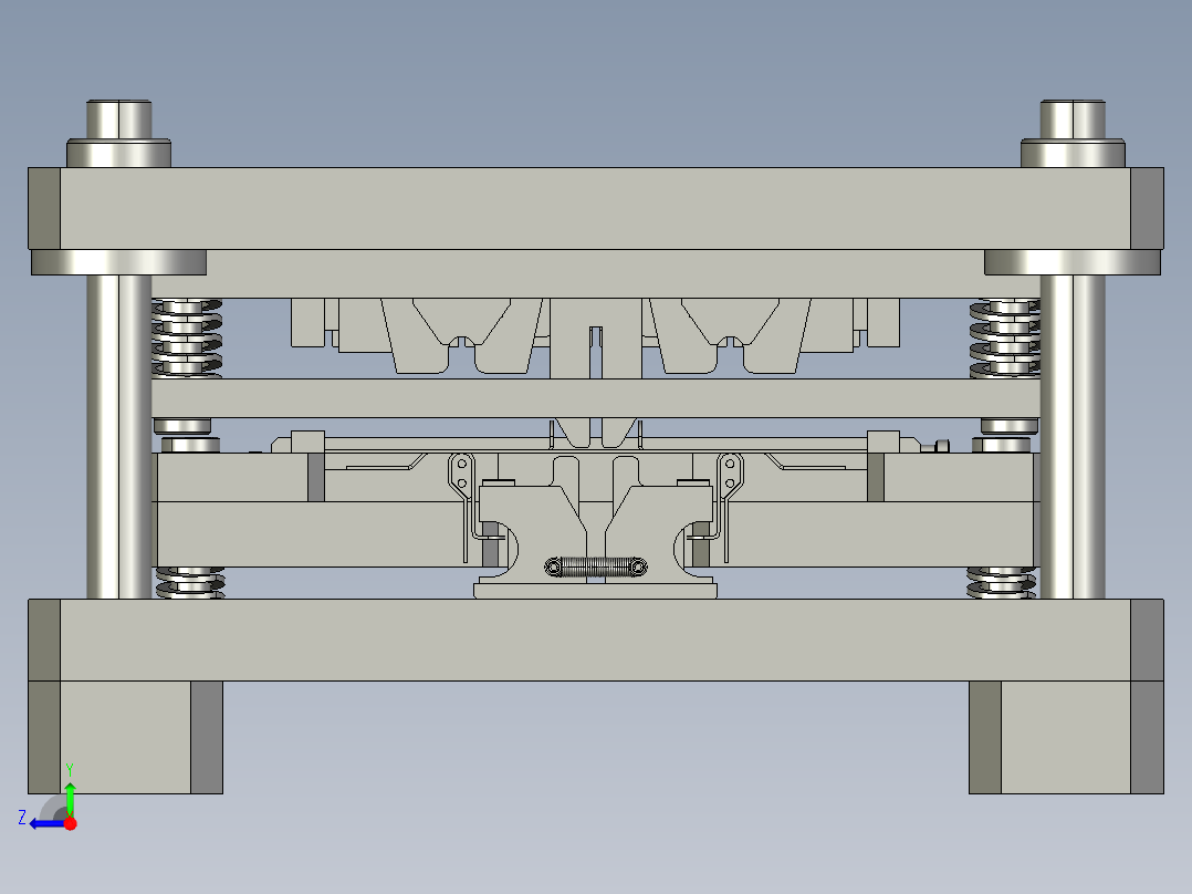 B2004815-渐进式压床右视图