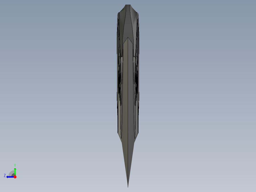 爪子刀、刀(24)右视图