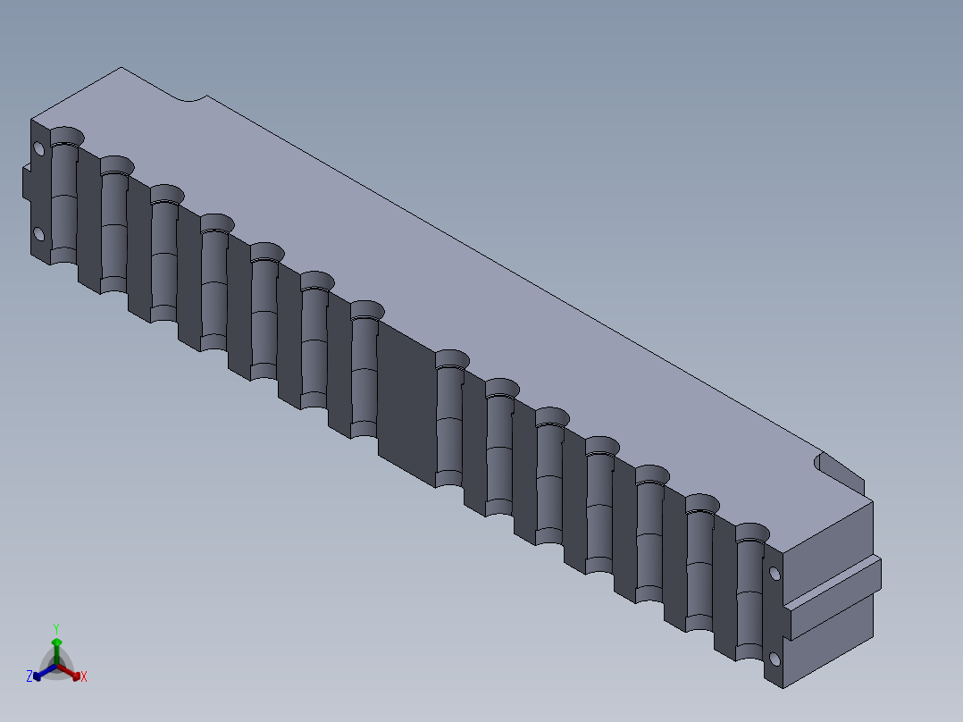 测试帽正等轴测图