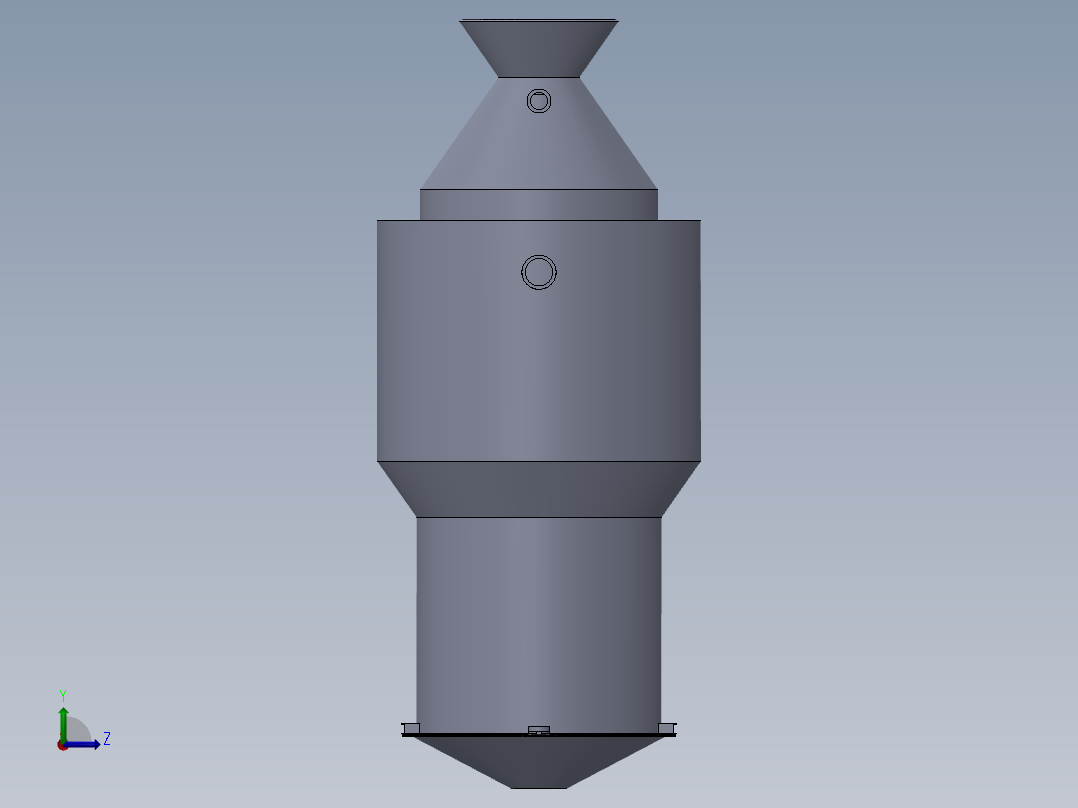 干熄炉布风系统左视图