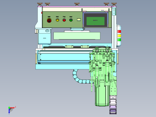 自动锁螺丝机俯视缩略图