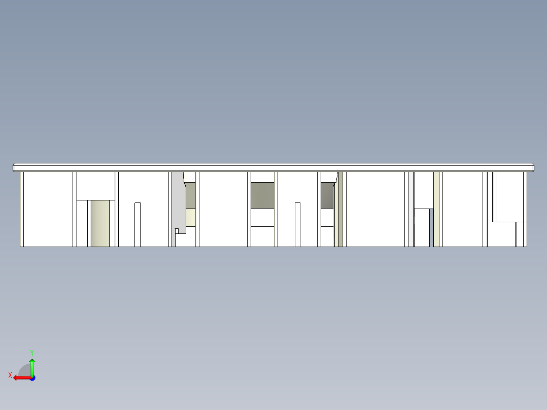 纸浆模塑炒锅后视图
