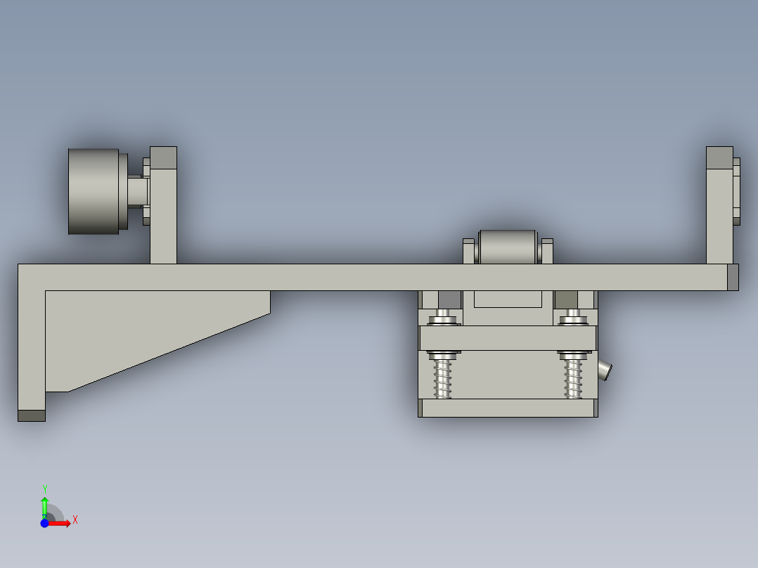 YWP200K4-06-03-00编码器组件前视图