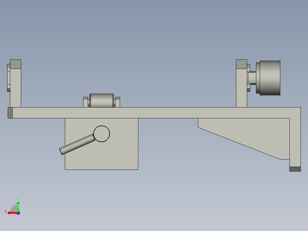 YWP200K4-06-03-00编码器组件后视图