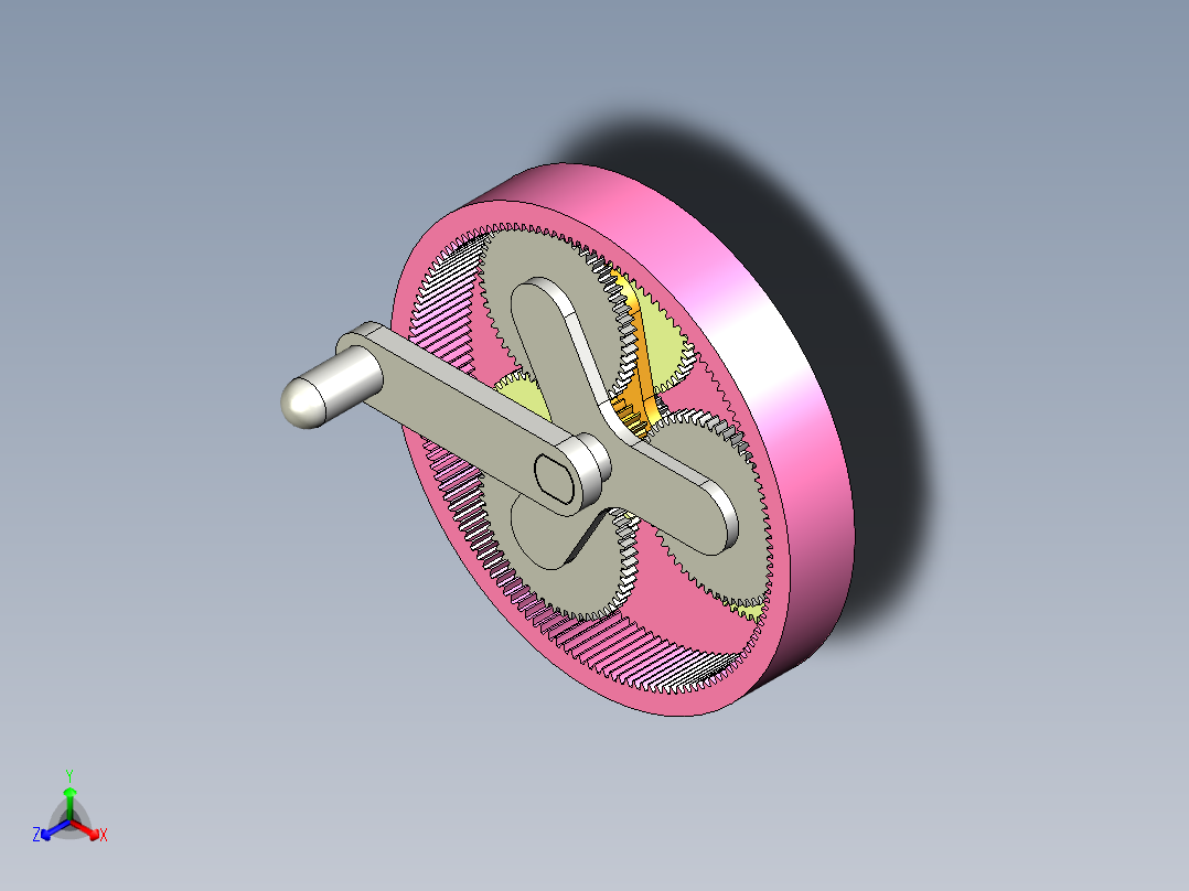 3D打印用行星齿轮传动装置
