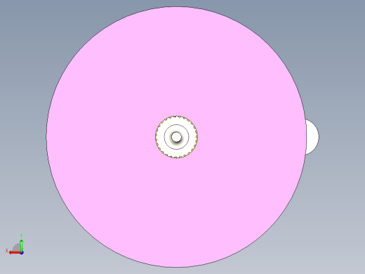 3D打印用行星齿轮传动装置后视缩略图