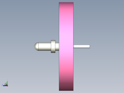 3D打印用行星齿轮传动装置右视缩略图