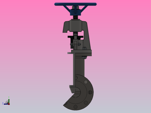 阀门（切掉）右视缩略图