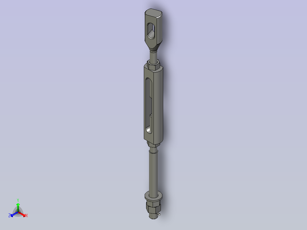 THK-B5000钢丝绳端调节组件主视图