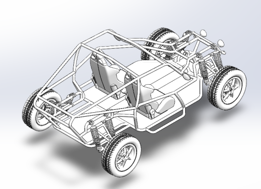 越野车框架设计缩略图
