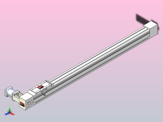 伺服电机集成皮带传动直线执行器TPA-OCB-60-140-L950-DL-J60-N3